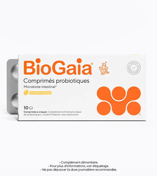 BioGaia® Comprimés probiotiques arôme citron