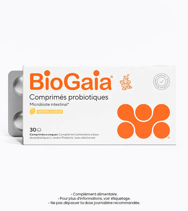 BioGaia® Comprimés probiotiques arôme citron