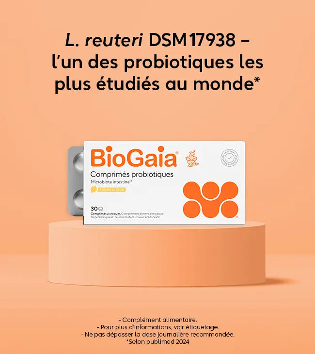 BioGaia® Comprimés probiotiques arôme citron