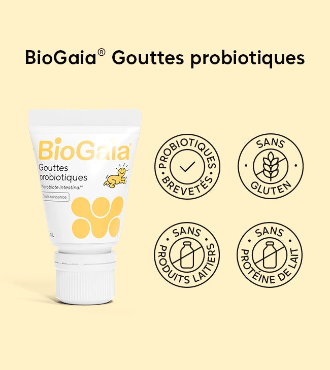 BioGaia gouttes probiotiques pour bébé | BioGaia FR