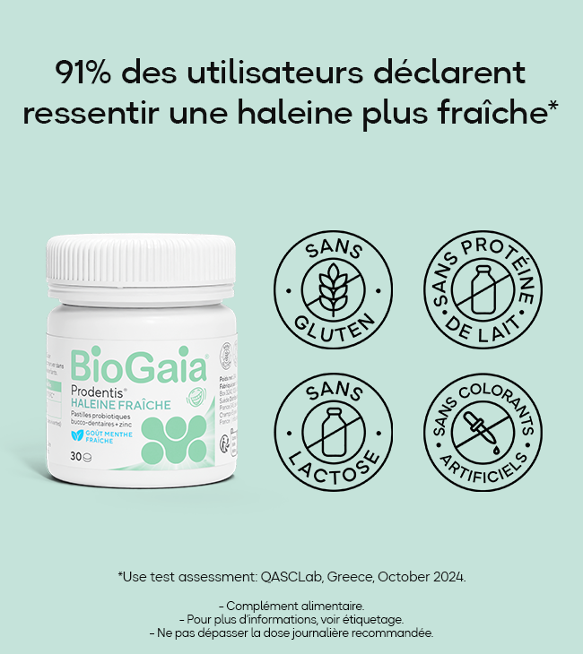 BioGaia® Prodentis® HALEINE FRAÎCHE