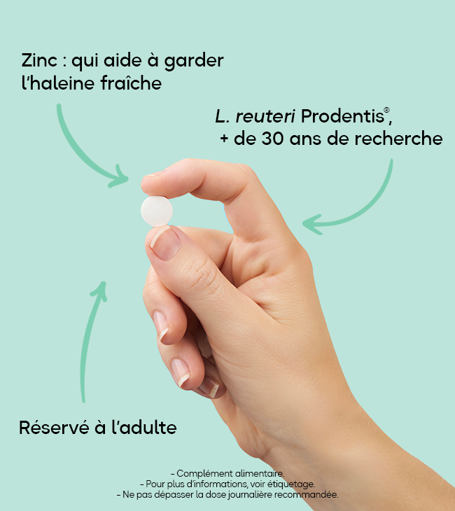 BioGaia® Prodentis® HALEINE FRAÎCHE