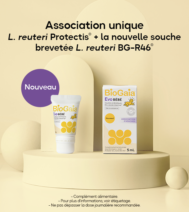 BioGaia® Evo BÉBÉ gouttes probiotiques