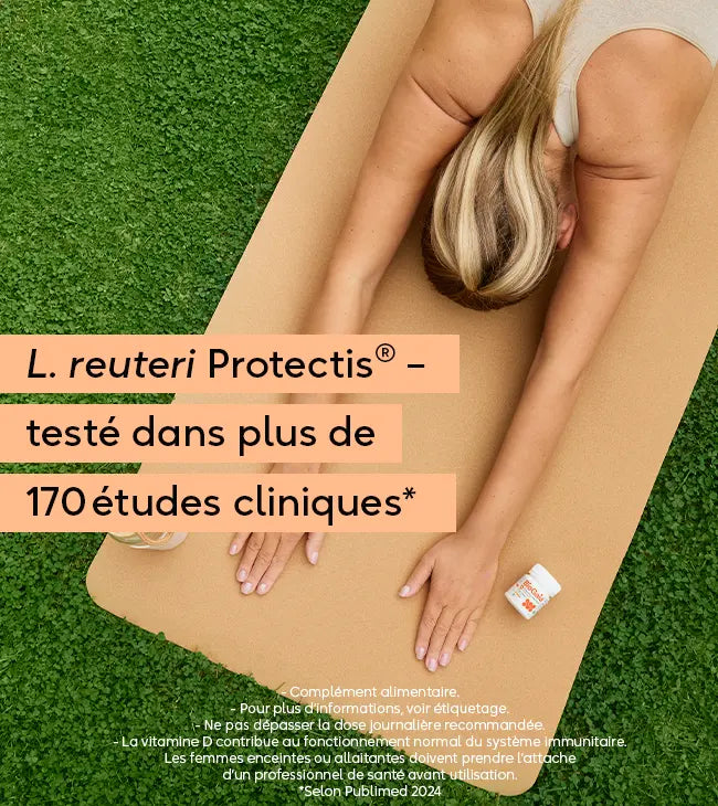 BioGaia® Comprimés probiotiques à croquer + Vitamine D
