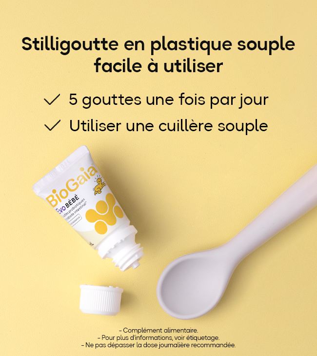 BioGaia® Evo BÉBÉ gouttes probiotiques